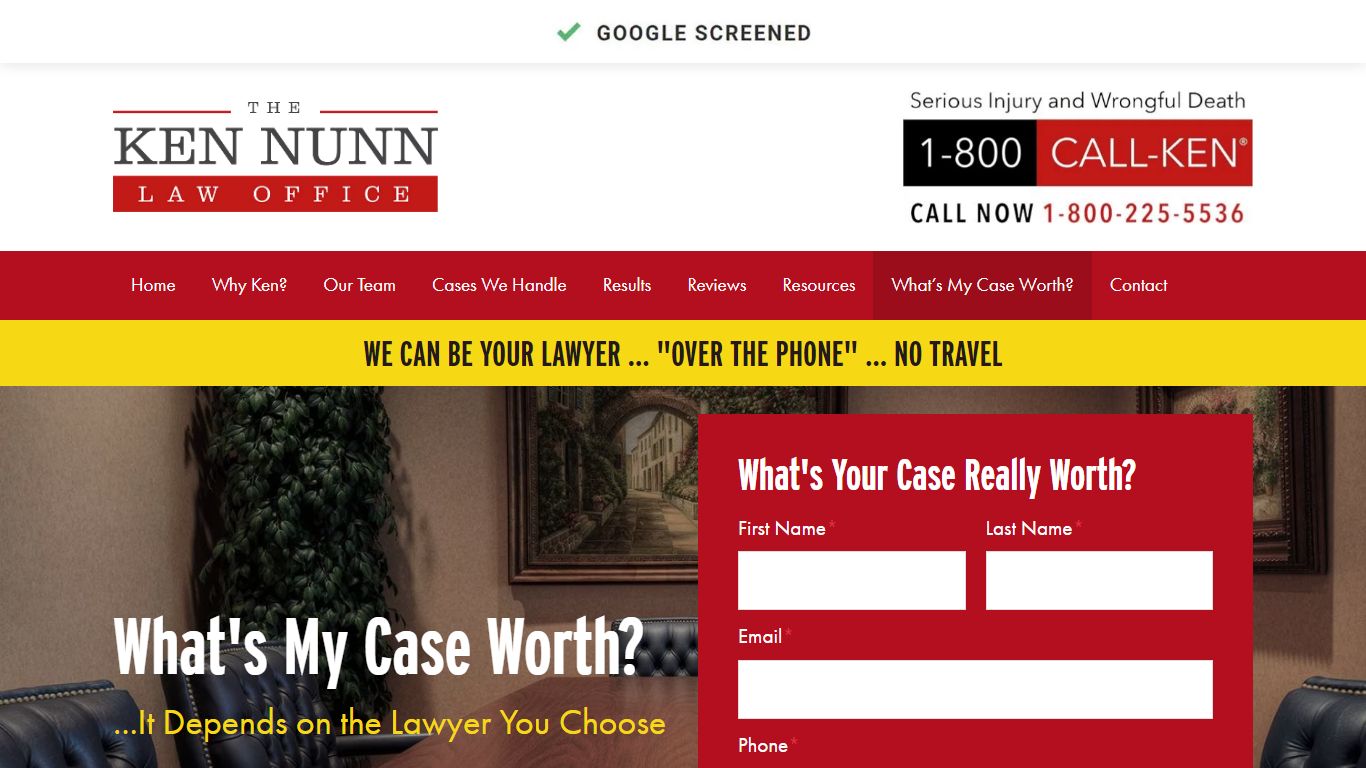 What is My Case Worth? | Indianapolis | Ken Nunn Law Office